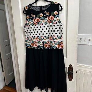 Never worn - Floral Top Dress for Office